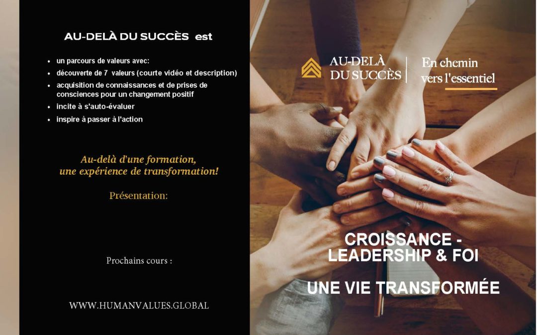 #236-JOURNÉE MONDIALE DES VALEURS – EQUIP